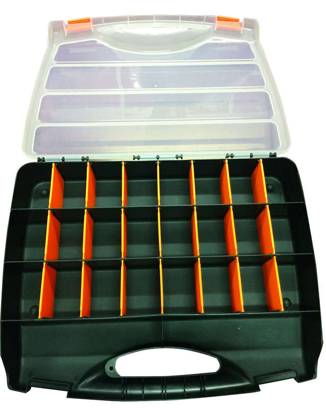 1-Sided Storage Case 26 Compartments Size 460 x 360 x 80mm