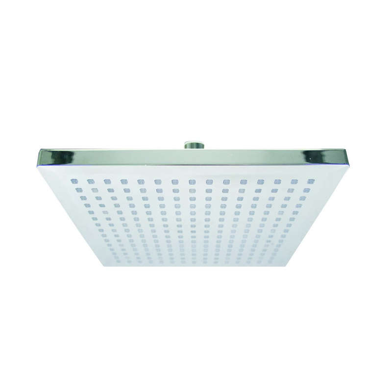 Temperature Control LED  Shower Head Square Large
