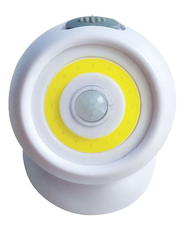 360 Degree,  Rotatable Head,  Magnetic Base Detachable Head Mounted Torch With Motion Sensor