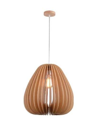 Pendant Lighting ? Scandinavian Range ? Wood Bell Shape