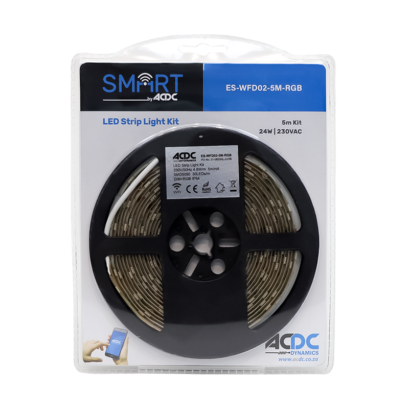 LED Smart Strip Kit With Wi-Fi Red Blue Green Colour Changing