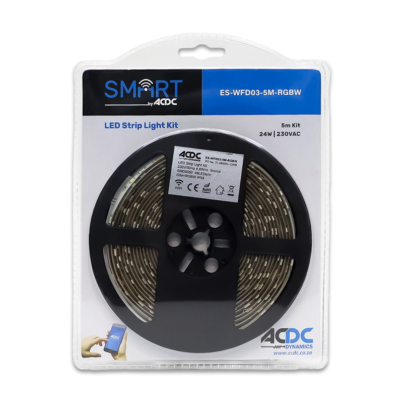 LED Smart Strip Kit With Wi-Fi Red Blue Green White Colour Changing