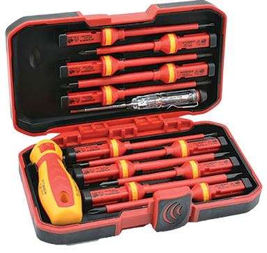 13 Piece VDE Screwdriver Set