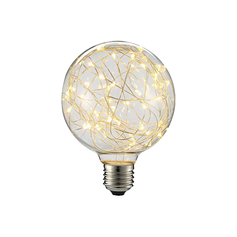 230VAC E27 G95 1.5W Twisted Wire LED Lamp