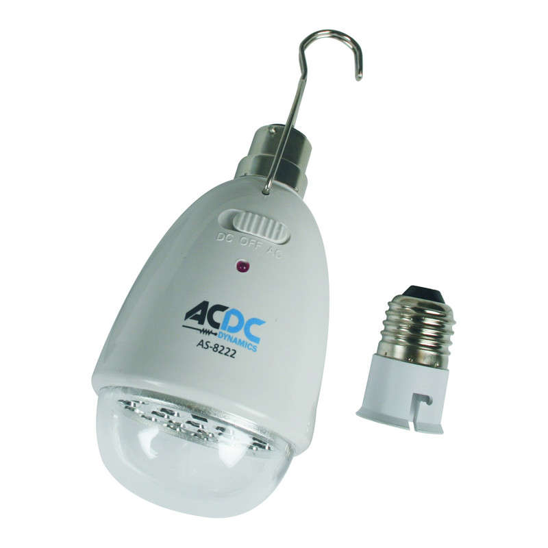230VAC 22 LED Rechargeable Lamp B22  C/W E27 Lha