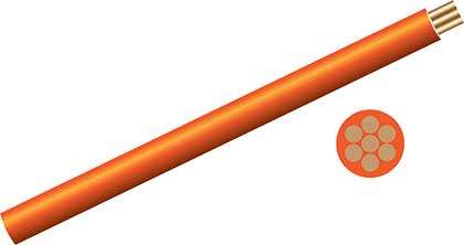 WIRE 1.0mm ORANGE GP WIRE /100M