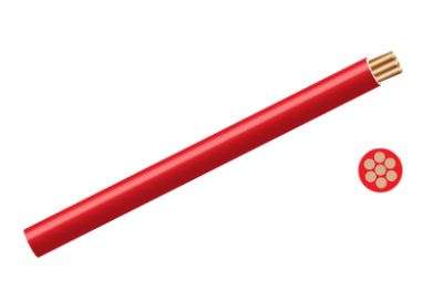 10mm RED GP WIRE /10M