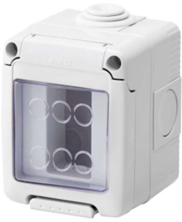 1 Gang Horizontal Enclosure IP55