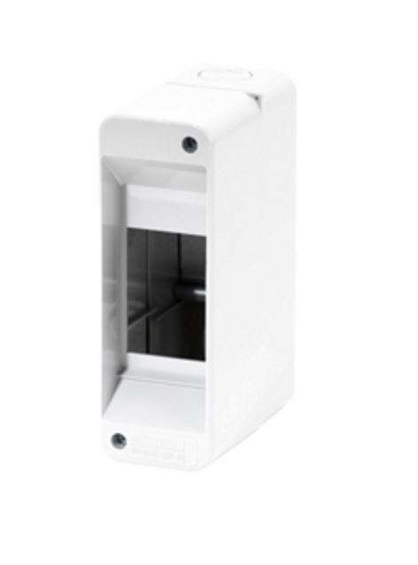 Grey Surface DB 1x2M No Door IP40