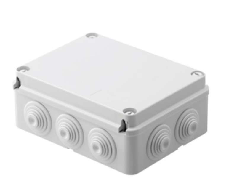 Enclosure With Glands 190x140x70 IP55
