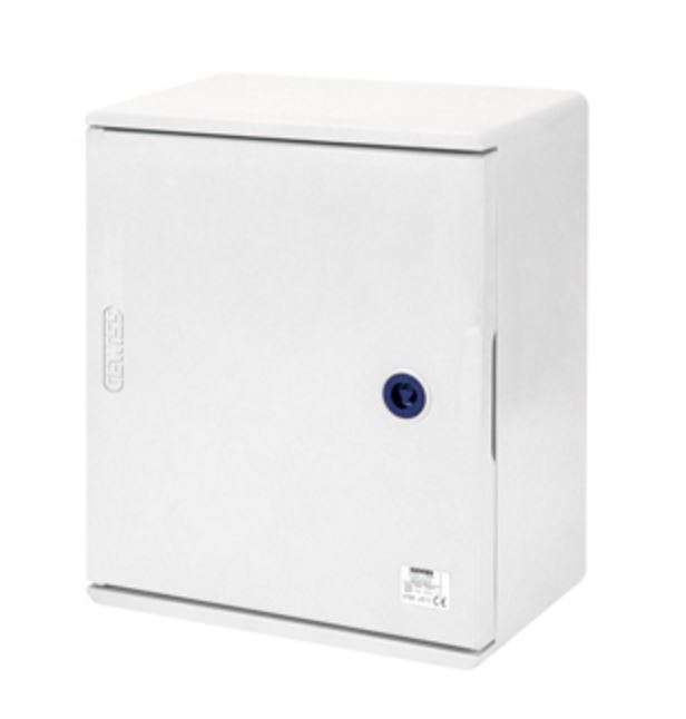 Grey Enclosure 300x250x160 Plain Door IP66