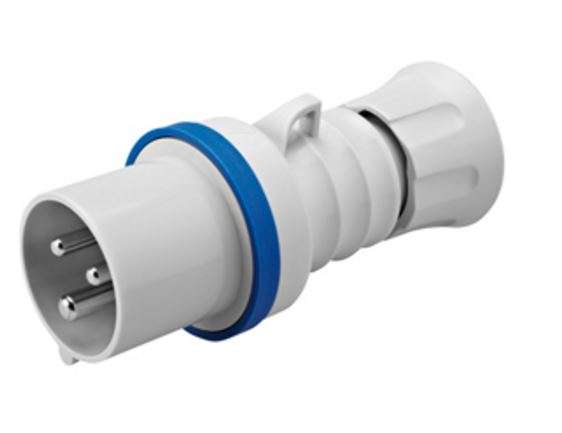 32A 2P+E 230V Plug IP44 6H