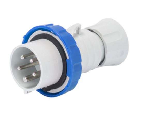 16A 2P+E 230V Plug IP67 6H