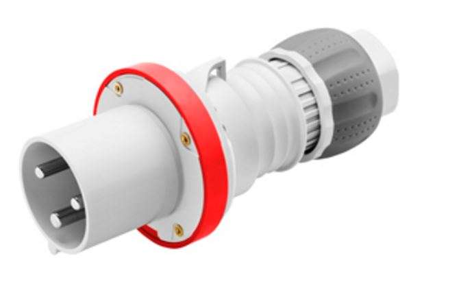 Plug Hp IP44 3P+E 63A 400V 6H