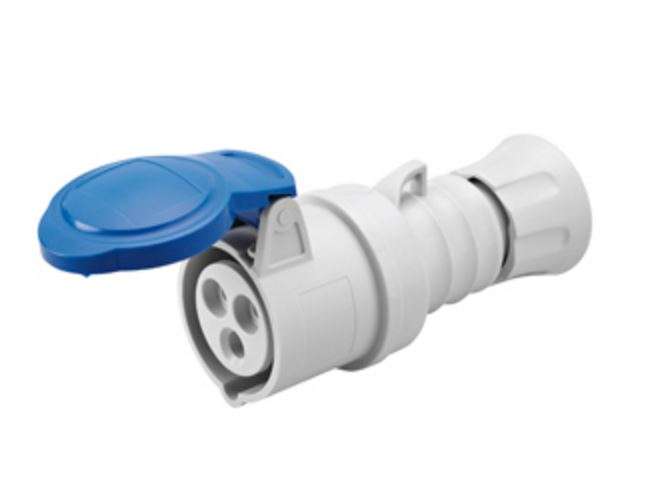 32A 2P+E 230V Connector IP44 6H