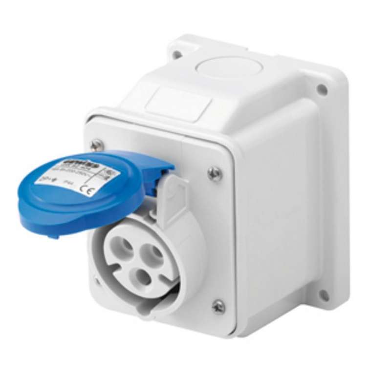 32A 2P+E 230V Surf. Soc. Outlet IP44 6H