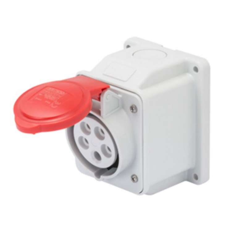 32A 3P+E 400V Surf. Soc. Outlet IP44 6H