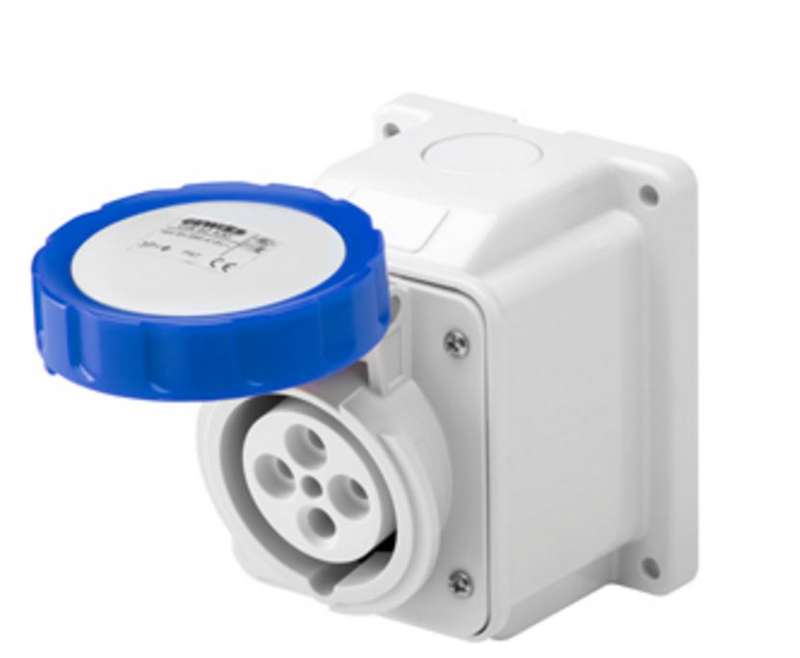 32A 2P+E 230V Surf. Soc. Outlet IP67 6H
