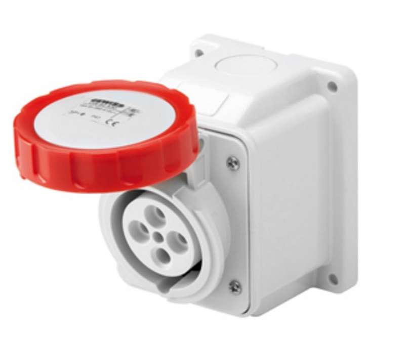 32A 3P+N+E 400V Surf. Soc. Outlet IP67 6H
