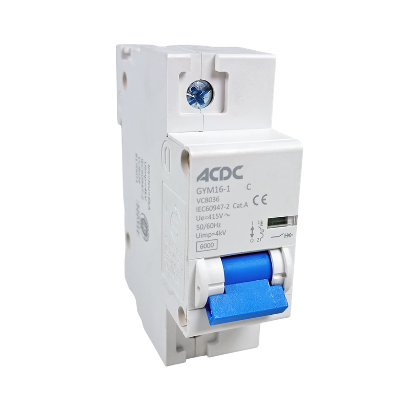 Circuit Breaker 1 Pole C-Curve 10KA 100A