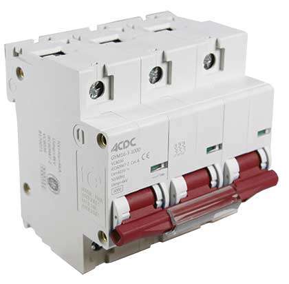 Circuit Breaker 3 Pole D-Curve 10KA 100A