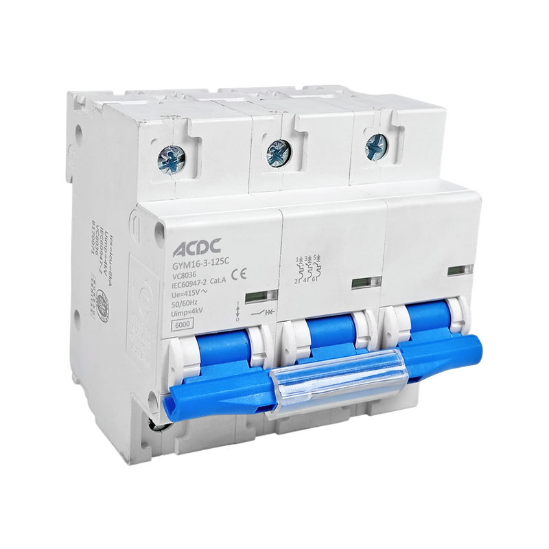 Circuit Breaker 3 Pole C-Curve 10KA 125A