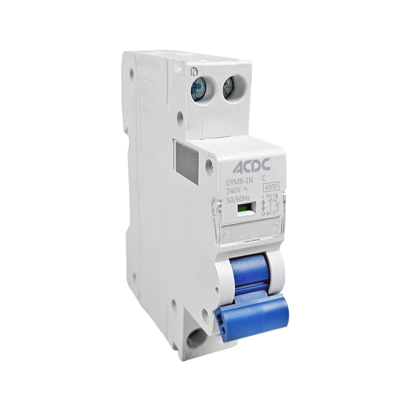 Circuit Breaker 1 Pole+N C-Curve 4.5KA 25A