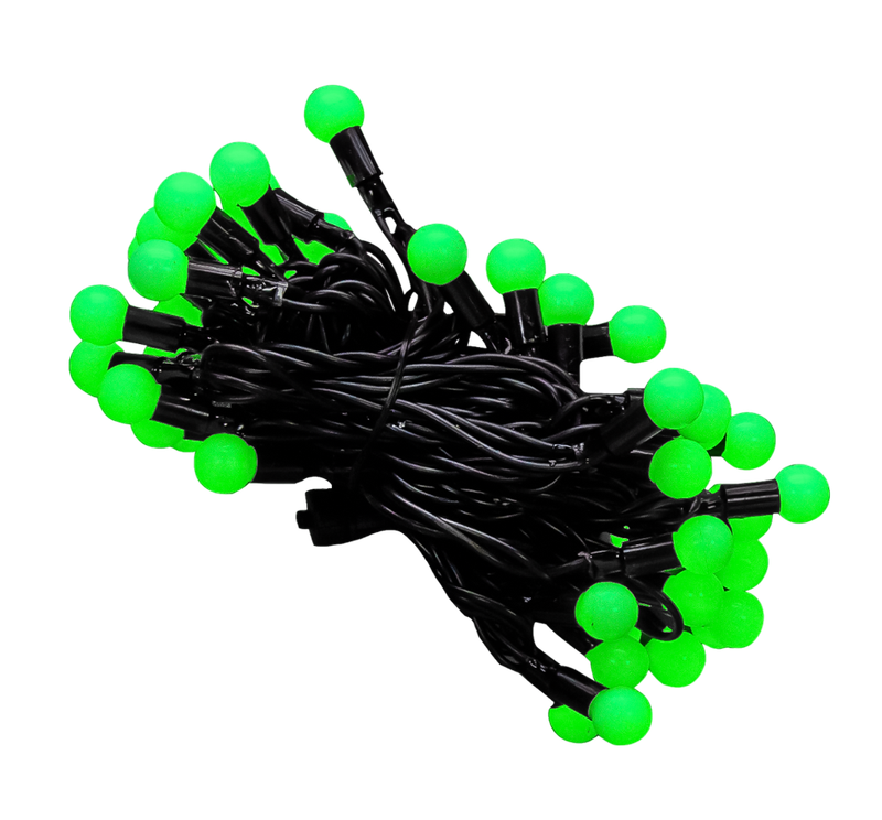Ball String Lights Green