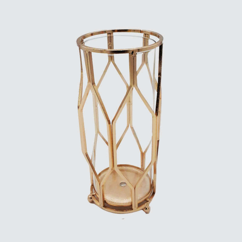Gold Candle Holder
