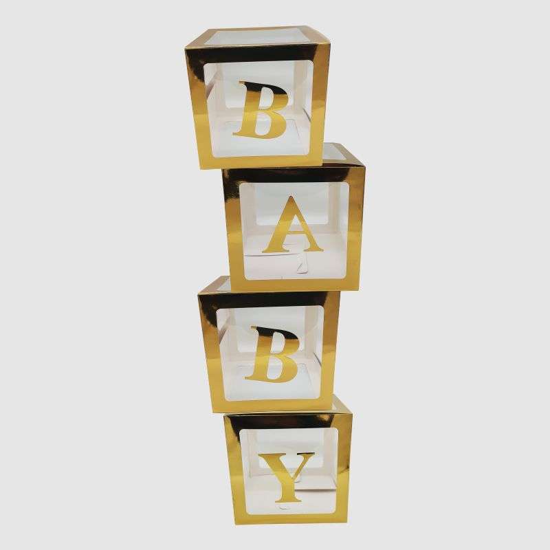 4Pc Set Baby Letter Box