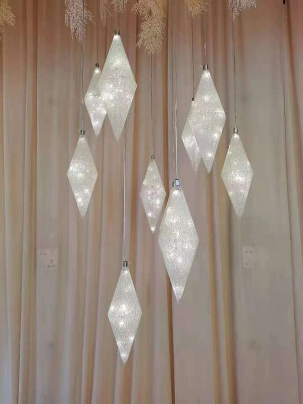 Decorative LED Dripping|Fairy Lights - Diamond Shape