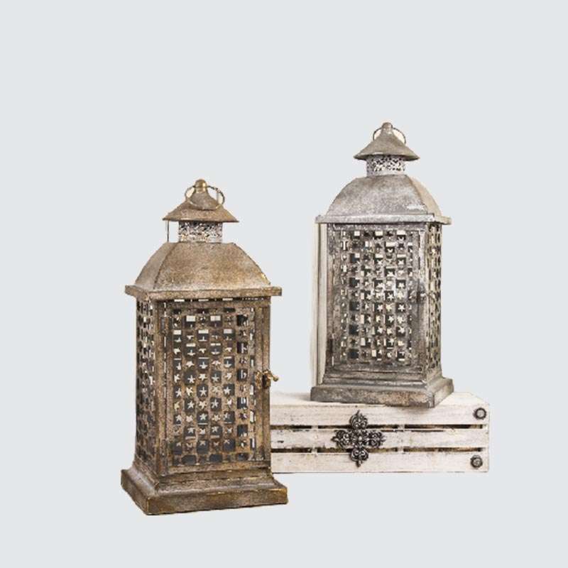 Vintage Gold Lantern