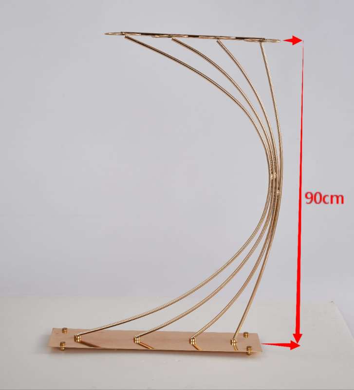 Large Golden Centrepiece|Stand