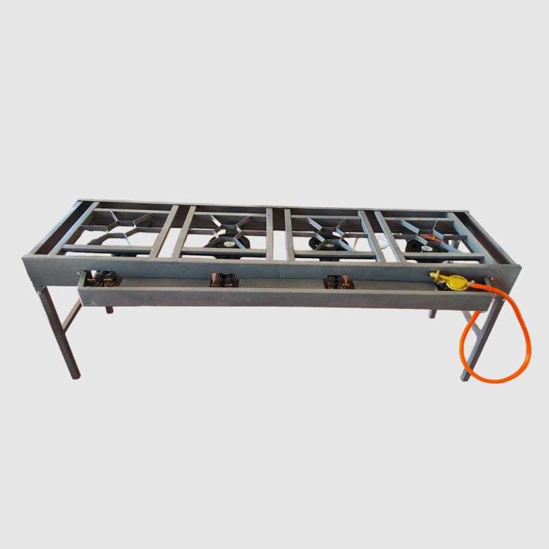 Foldable Heavy Duty 4 Burners Gas Stove