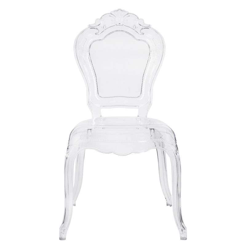Bella Chair No Armrest-Clear