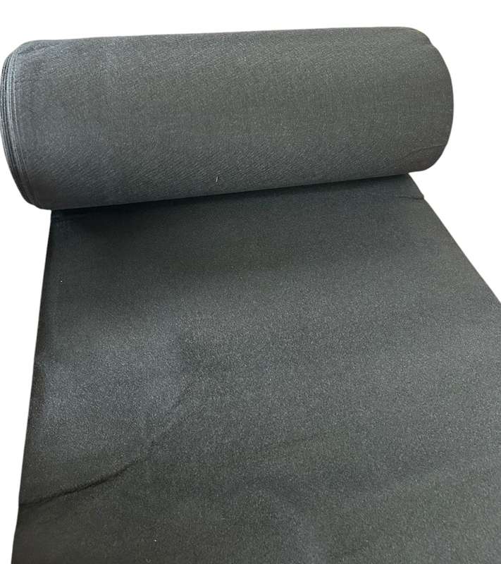 Econo Aisle Runner Carpet 1.2m Width Black