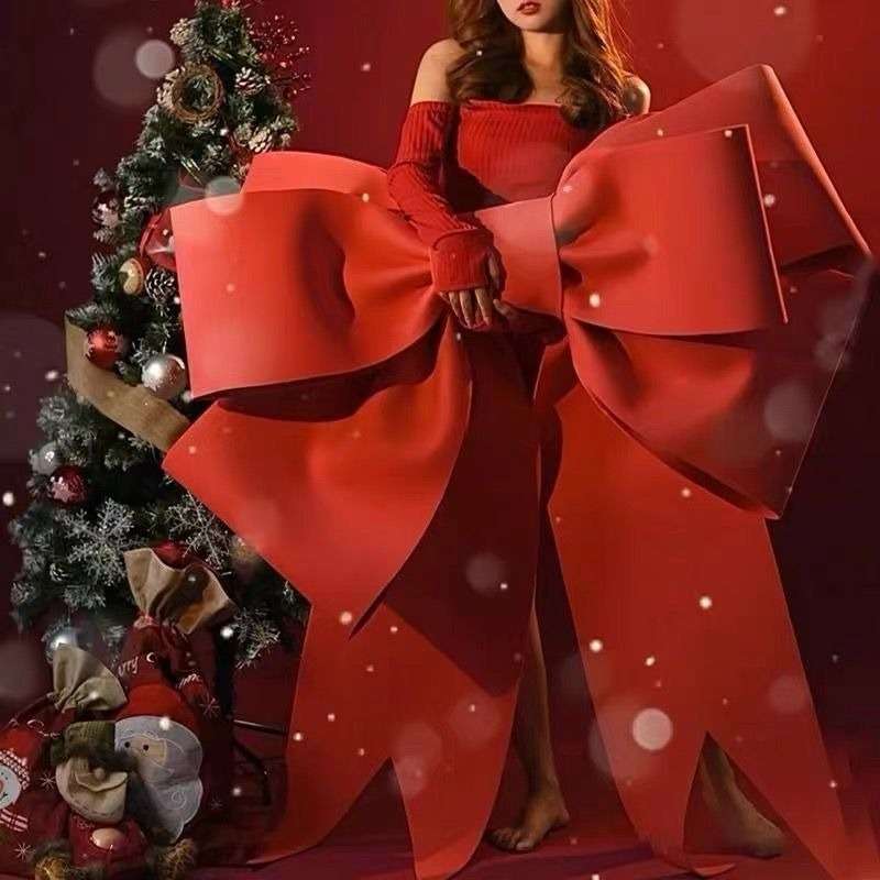 Giant Red Bow Tie 100cm