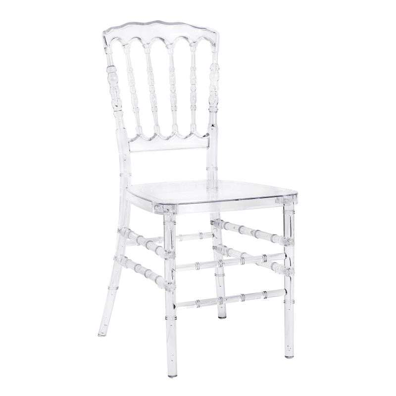 High Quality Napoleon Chair-Crystal Clear