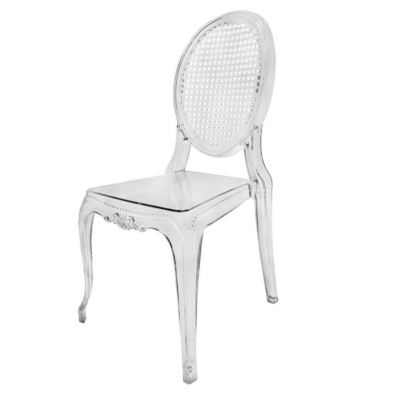 High Quality Louis Chair-Crystal Clear