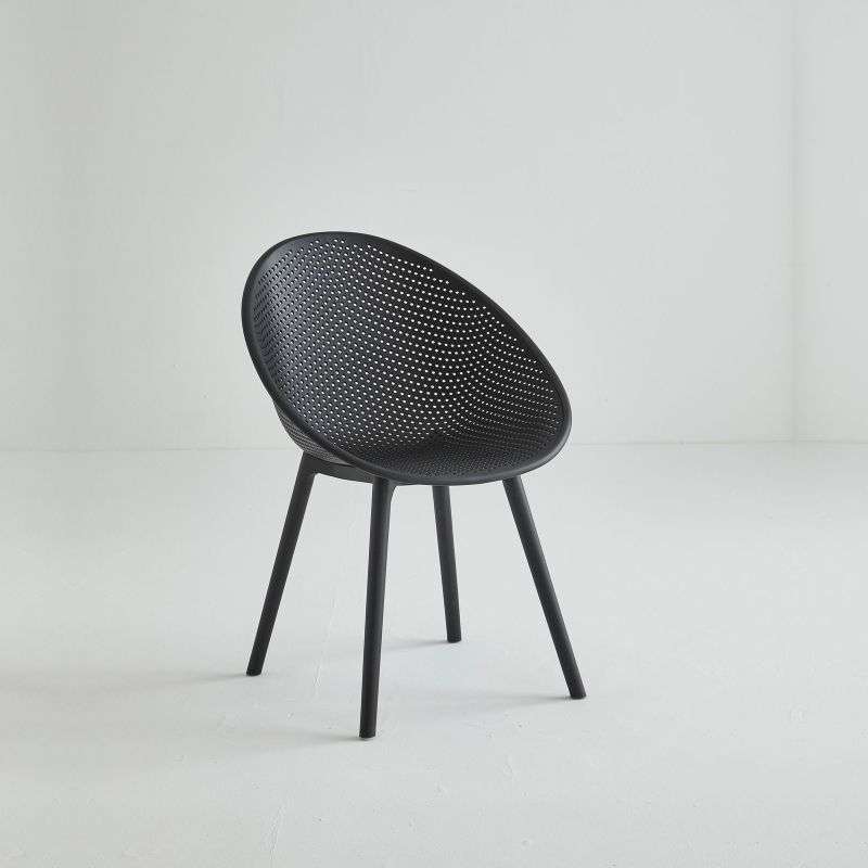 Lyon Cafe Chair-Black