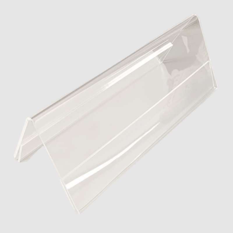 Double Sided Acrylic Name Card Holder 220 x 120mm