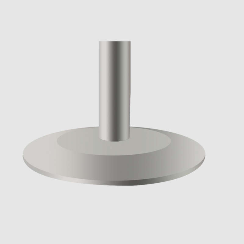 Brushed Silver Flat Casted Iron Heavy Base Queue Barrier With 3m Black Retractable Belt