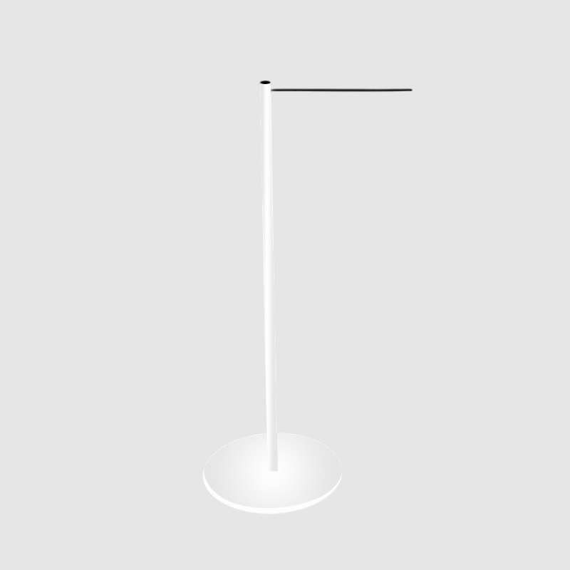 White Stylish Museum Stanchion