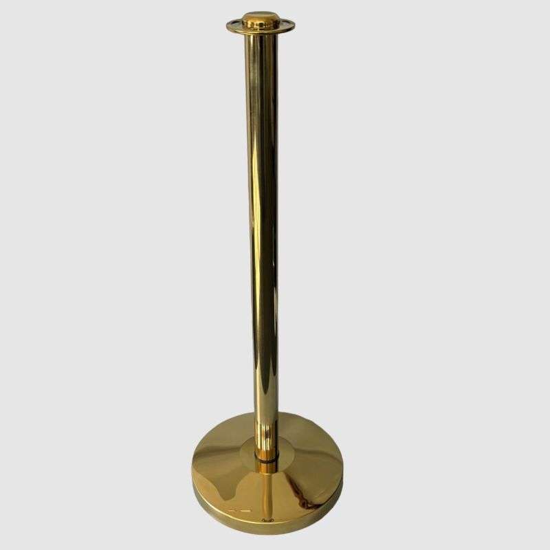 Flat Top Gold Stanchion Domed Base Design