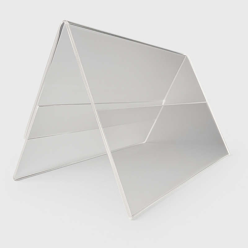 Double Sided Acrylic Name Card Holder 220 x 120mm