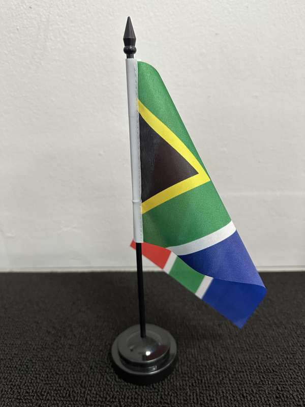 Plastic Desk Flag Stand-Black Colour