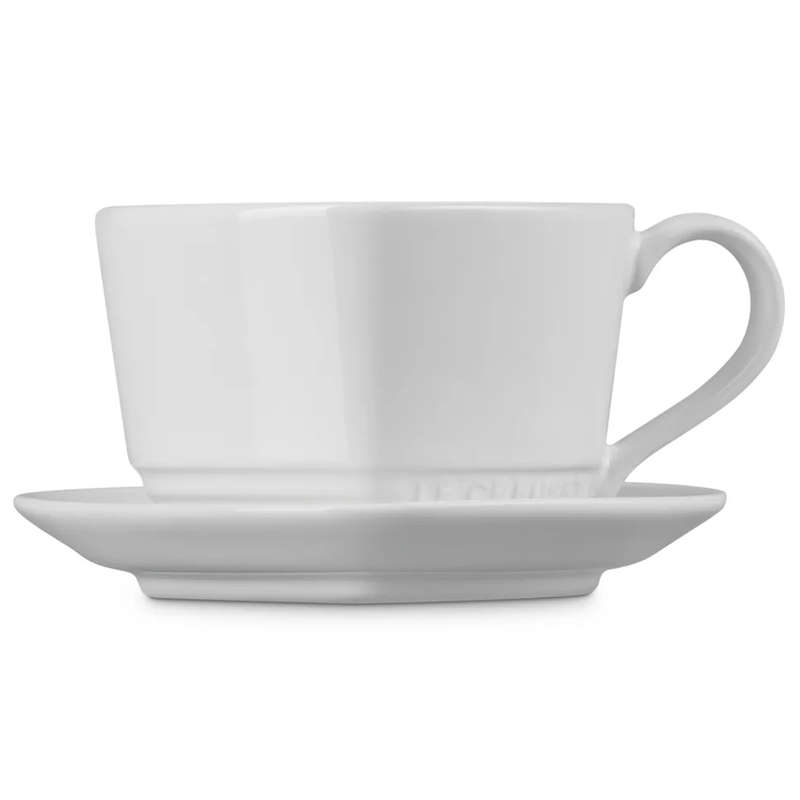 Heart Mug & Saucer, 220ml
