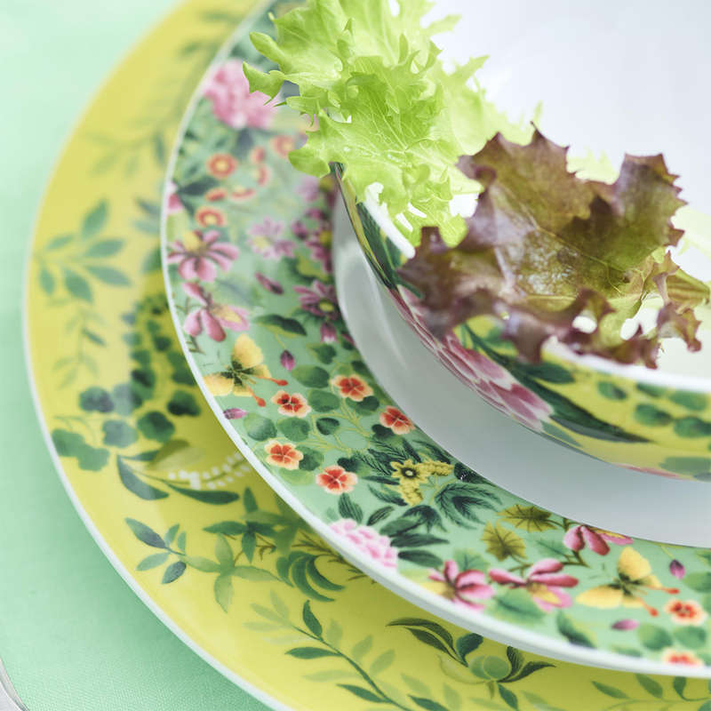 Ikebana Pasta Bowls, Set Of 4