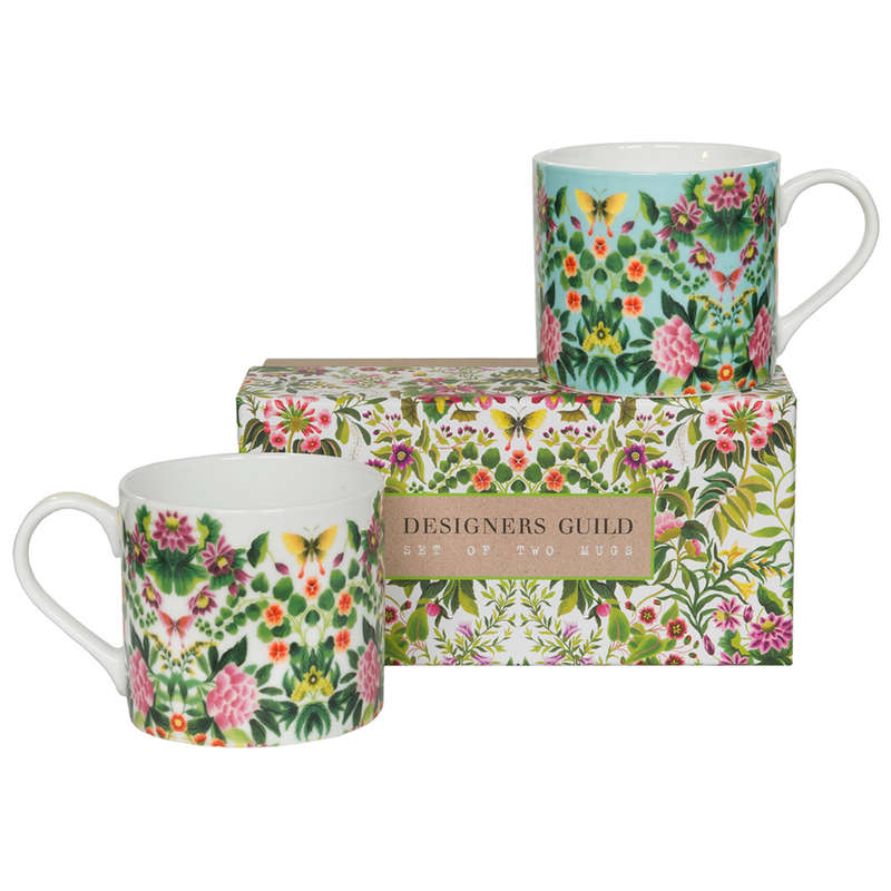 Ikebana Mugs, Set Of 2