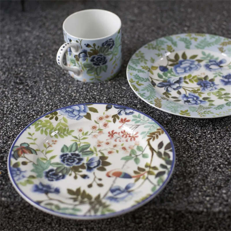 Porcelaine De Chine Side Plates, Set Of 4